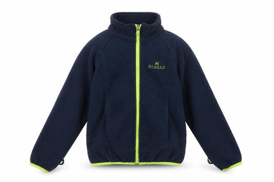 Hi Gear Boys Blue Fleece Jacket 9-10 Years Full Zip Outdoor