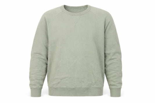 Uniqlo Men’s Green S Crew Neck Pullover Cotton Sweatshirt