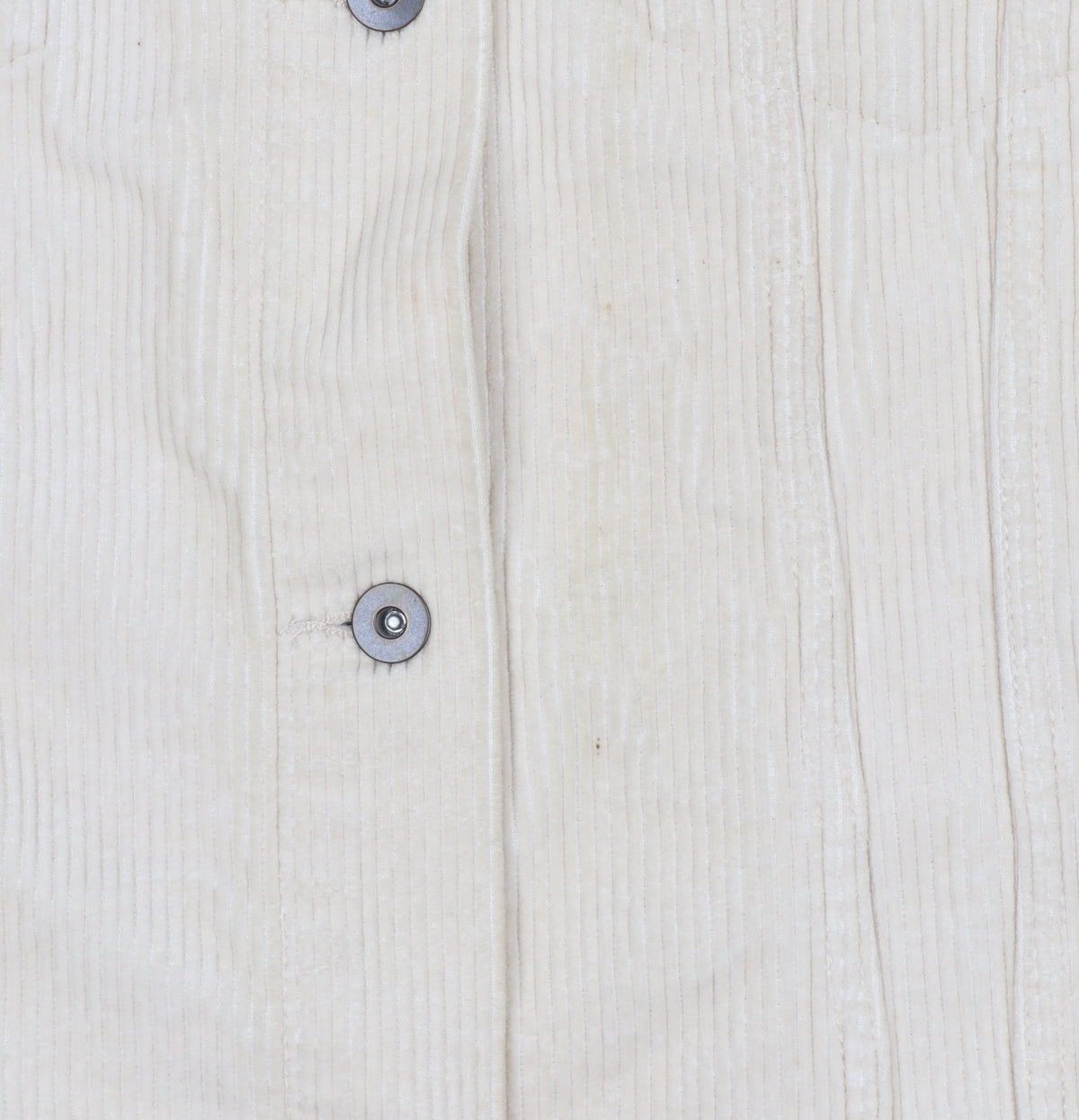 Zara Women’s Ivory Corduroy Button Jacket UK 8 Collared
