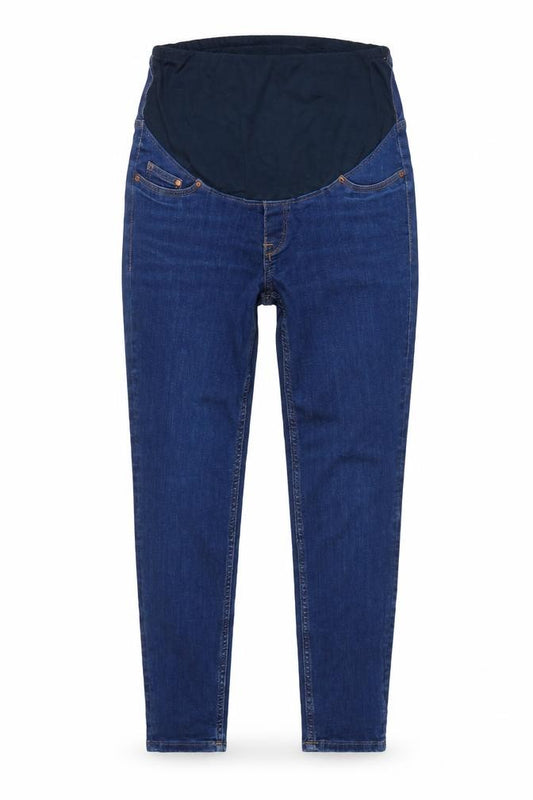 H&M Mama Women’s Blue M Super Skinny High Rise Maternity Jeans
