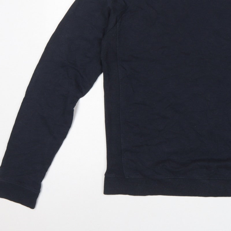 BAM Men’s Navy M Crew Neck Pullover Bamboo Sweatshirt