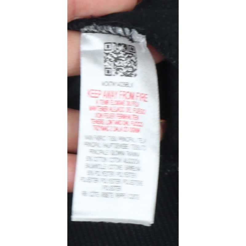 McKenzie Women's Black Logo Pullover Hoodie UK 16 XL Drawstring