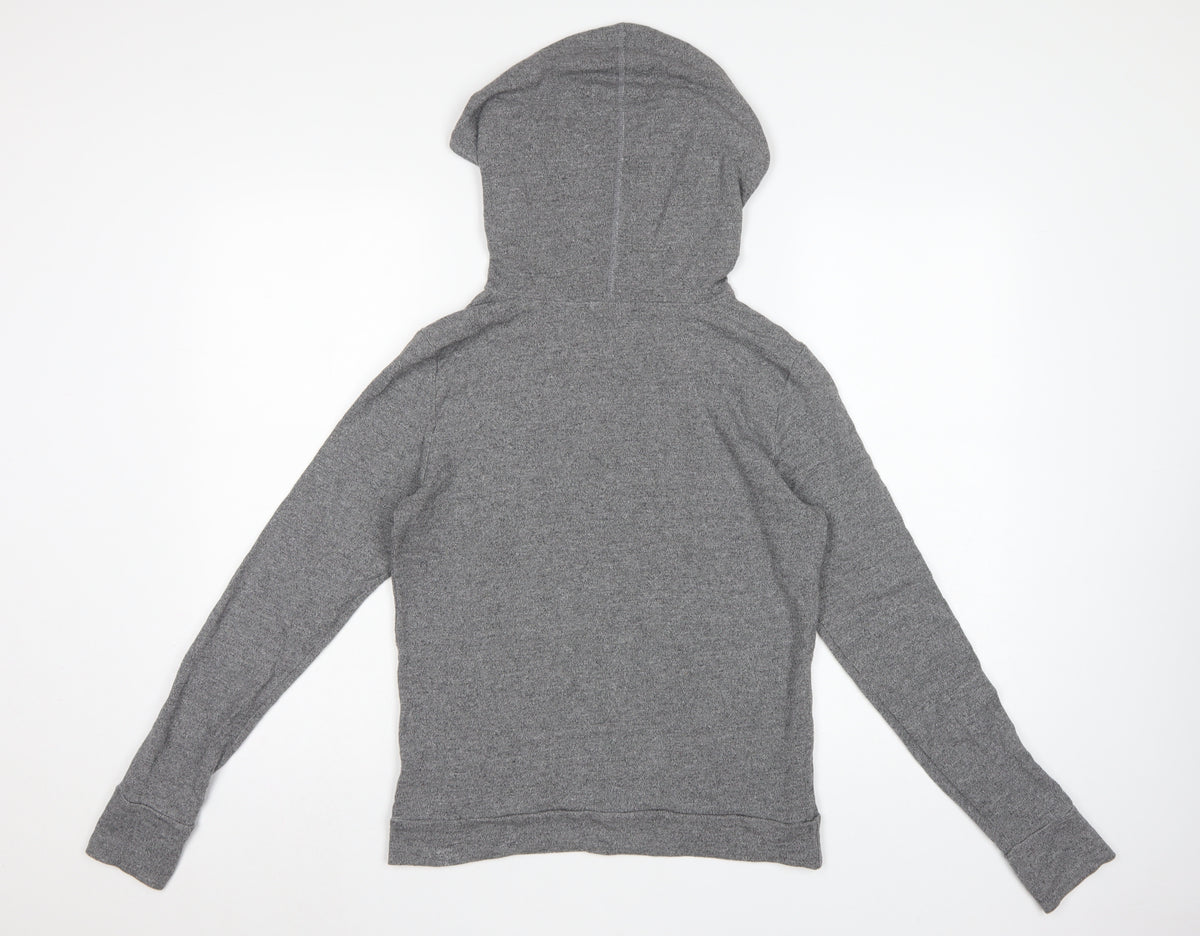 Marine Layer Women’s Grey XS Pullover Hoodie Kangaroo Pocket