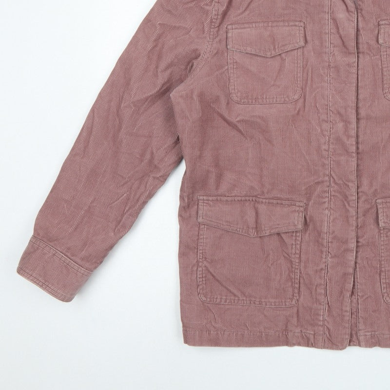Hawkshead Women's Pink UK 16 Corduroy Military Jacket