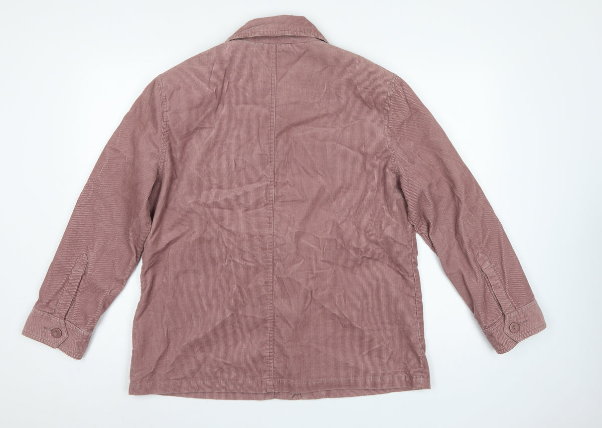 Hawkshead Women's Pink UK 16 Corduroy Military Jacket