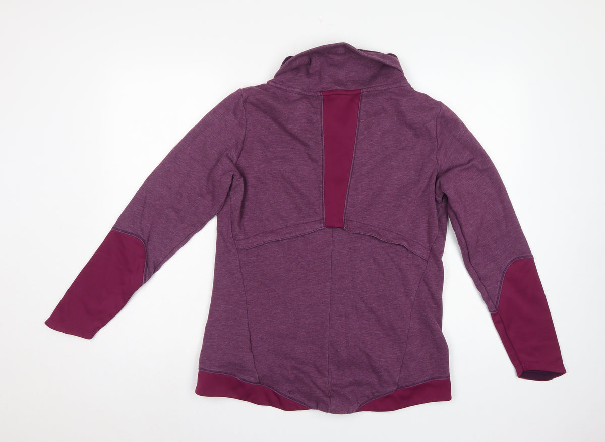 Quechua Women’s Purple Size 8 Hooded Pullover Hiking Sweatshirt