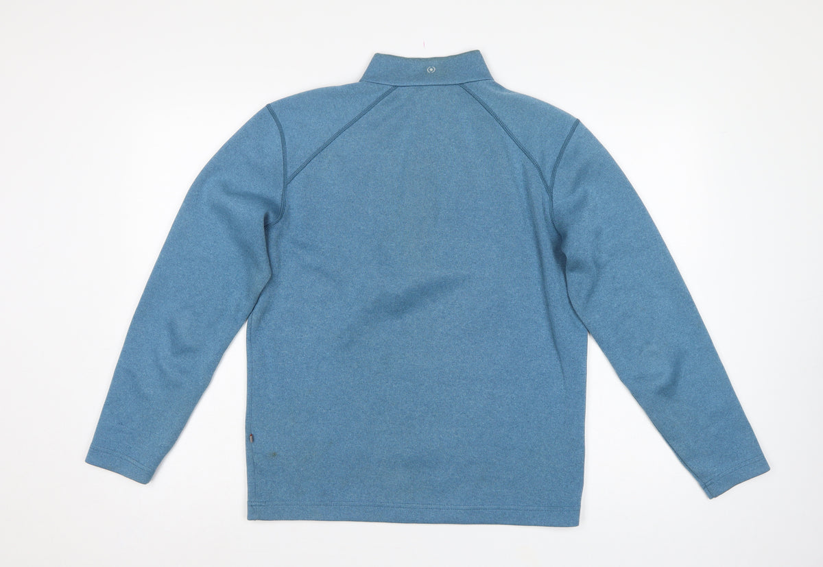 PING Men’s Blue S Sensorwarm 1/4 Zip Golf Pullover Sweatshirt