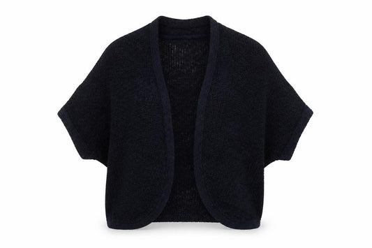 Per Una Women’s Navy Blue UK 14 Open Knit Dolman Cardigan