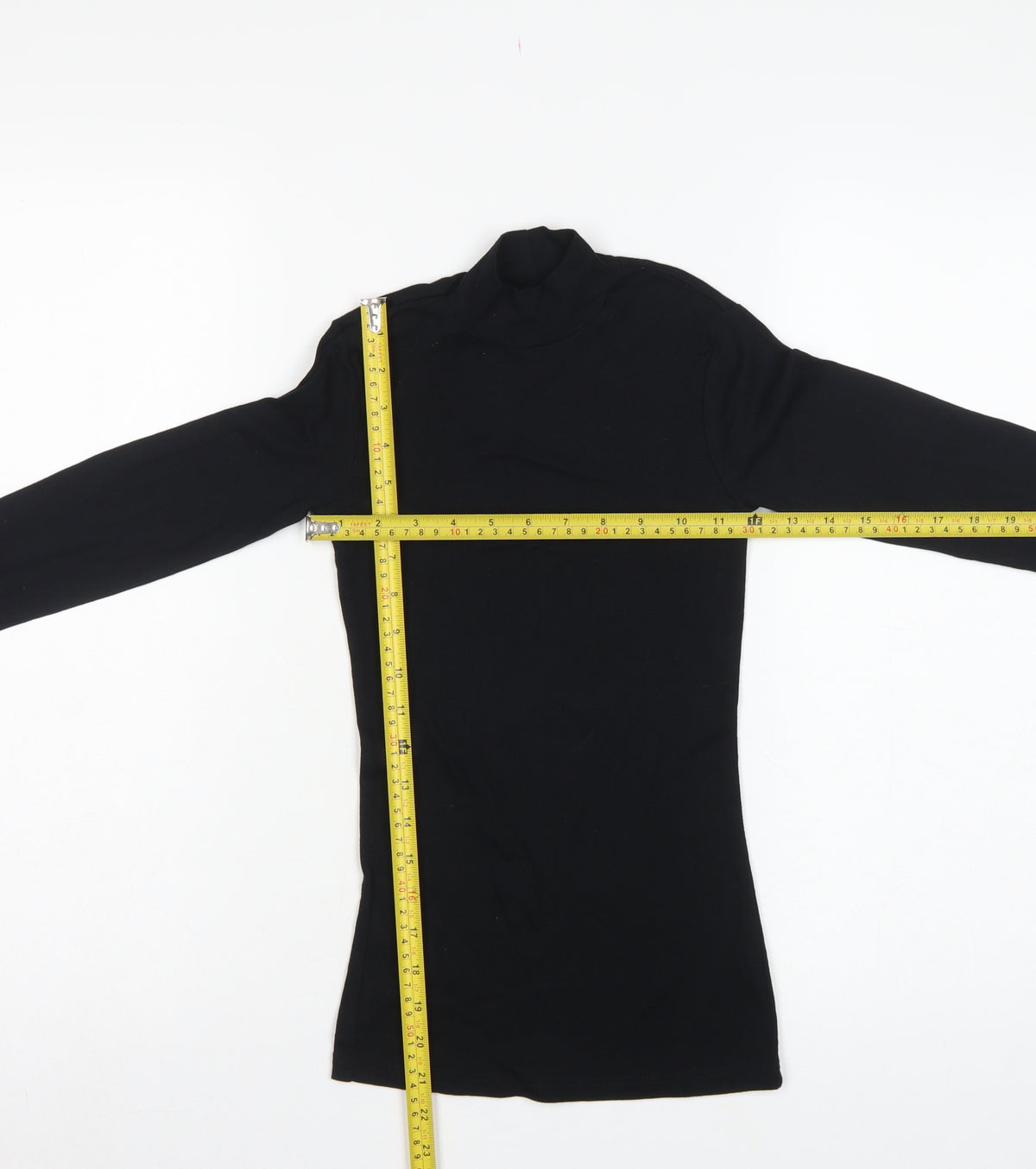 Dorothy Perkins Women’s Black UK 4 Basic Roll Neck Long Sleeve Top
