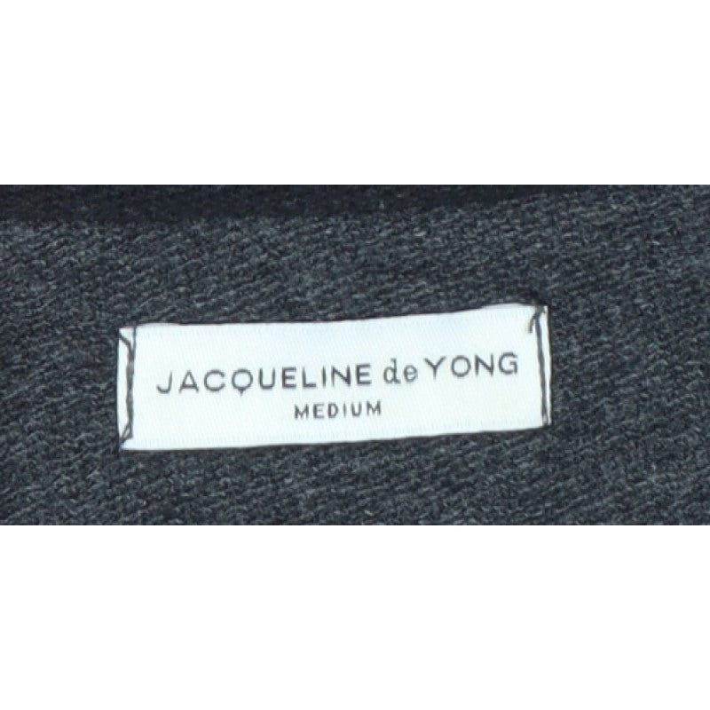 Jacqueline de Yong Women’s Black M Oversized Slogan Graphic Sweatshirt