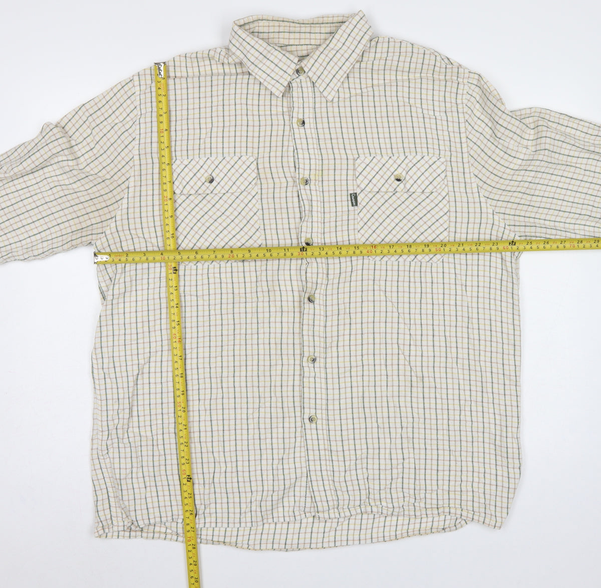 Champion Men's Multicoloured Check 2XL Classic Fit Cotton Shirt