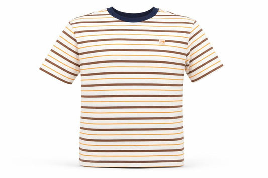 McLaren Boys Multicoloured Striped Jersey T-Shirt 10-11 Years