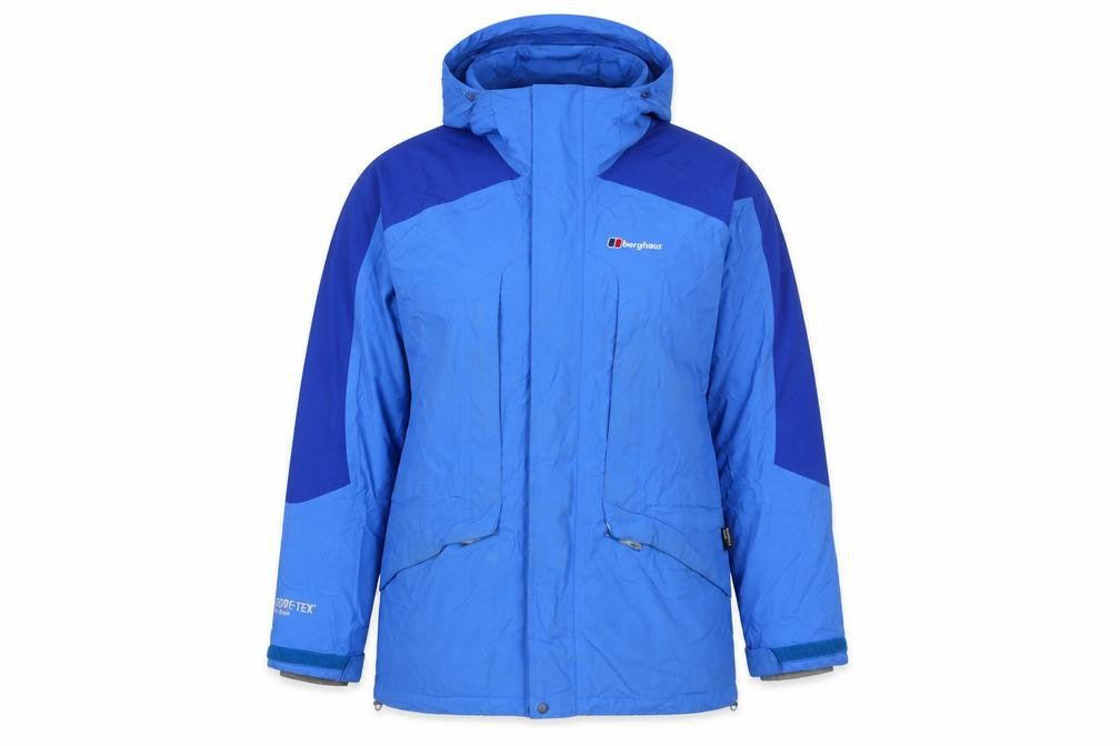 Berghaus Women's Blue Size 16 Gore-Tex Hooded Waterproof Jacket