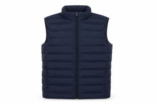 M&S Men’s Blue L Stormwear Down Puffer Gilet Bodywarmer