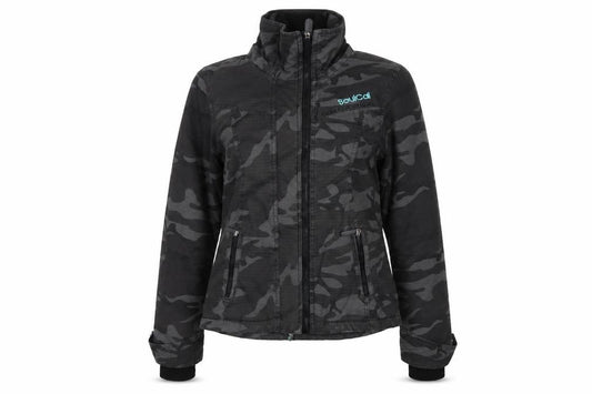SoulCal Women’s Black Camo Padded Basic Jacket Size 8 Full Zip