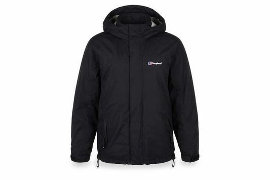 Berghaus Women Black Size 10 Hooded Ski Jacket Outdoor Zip