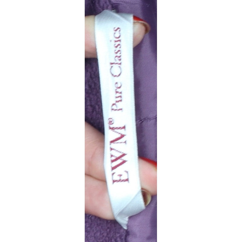 Evans Women’s Purple Fleece Full Zip Jacket Size 22 Plus