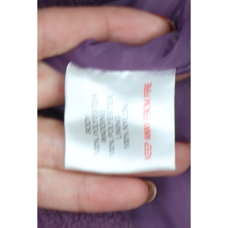 Evans Women’s Purple Fleece Full Zip Jacket Size 22 Plus