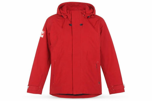 Tribord Women’s Red S Hooded Waterproof Sailing Rain Jacket