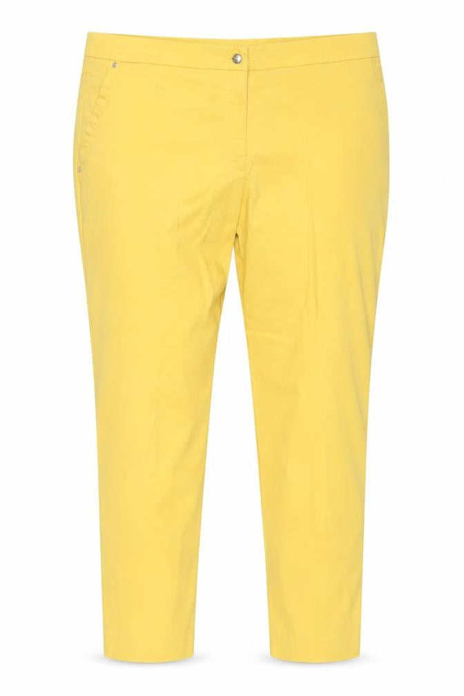 Marks & Spencer Women Yellow Size 20 Regular Straight Trousers