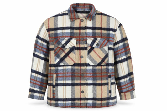 Zara Women’s Multicoloured S Plaid Check Snap Shirt Jacket