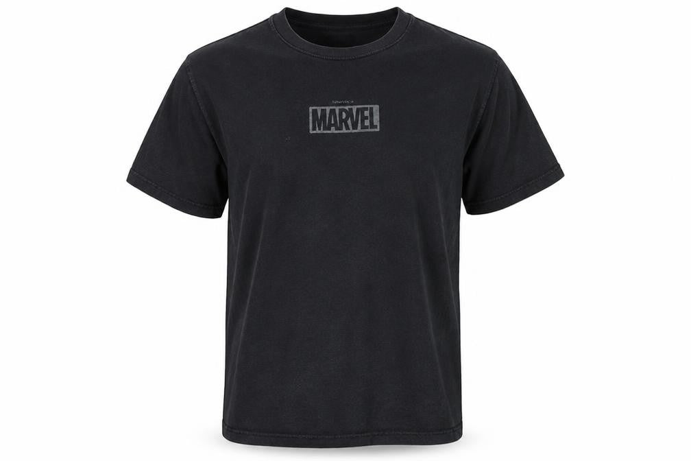Marvel Men's Black S Iron Man Graphic Print Crew Neck T-Shirt