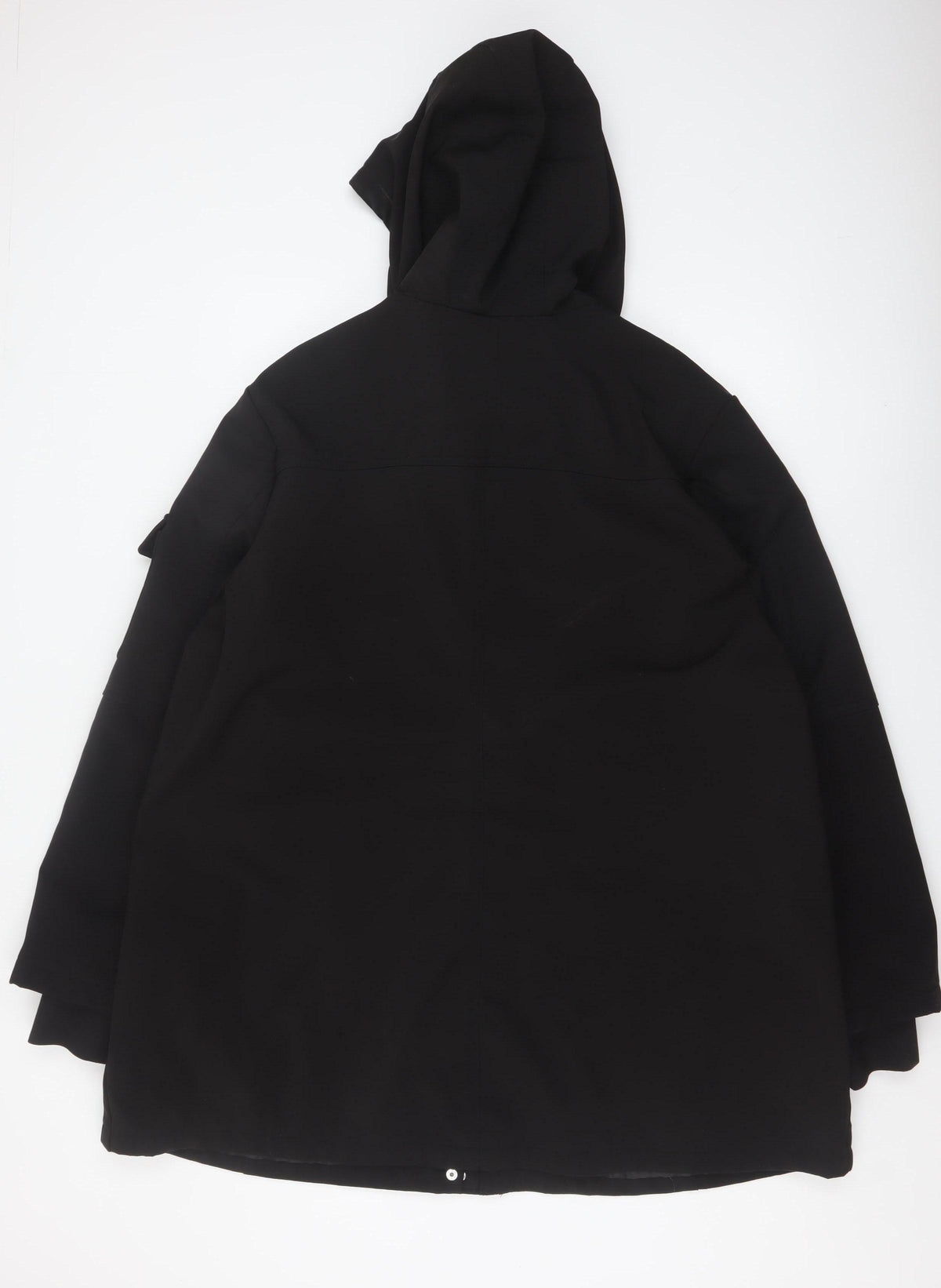 French Connection Men’s Black 2XL Hooded Softshell Parka Coat