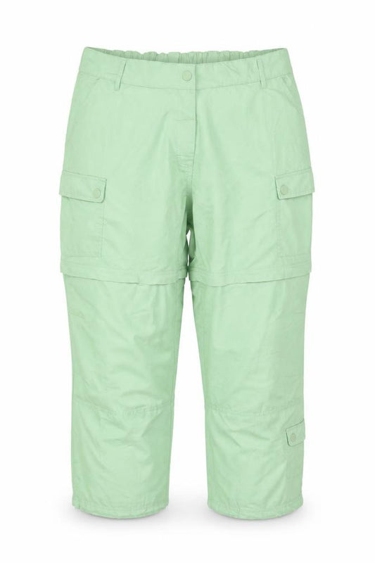 Marks and Spencer Women Green UK 20 Convertible Cargo Trousers