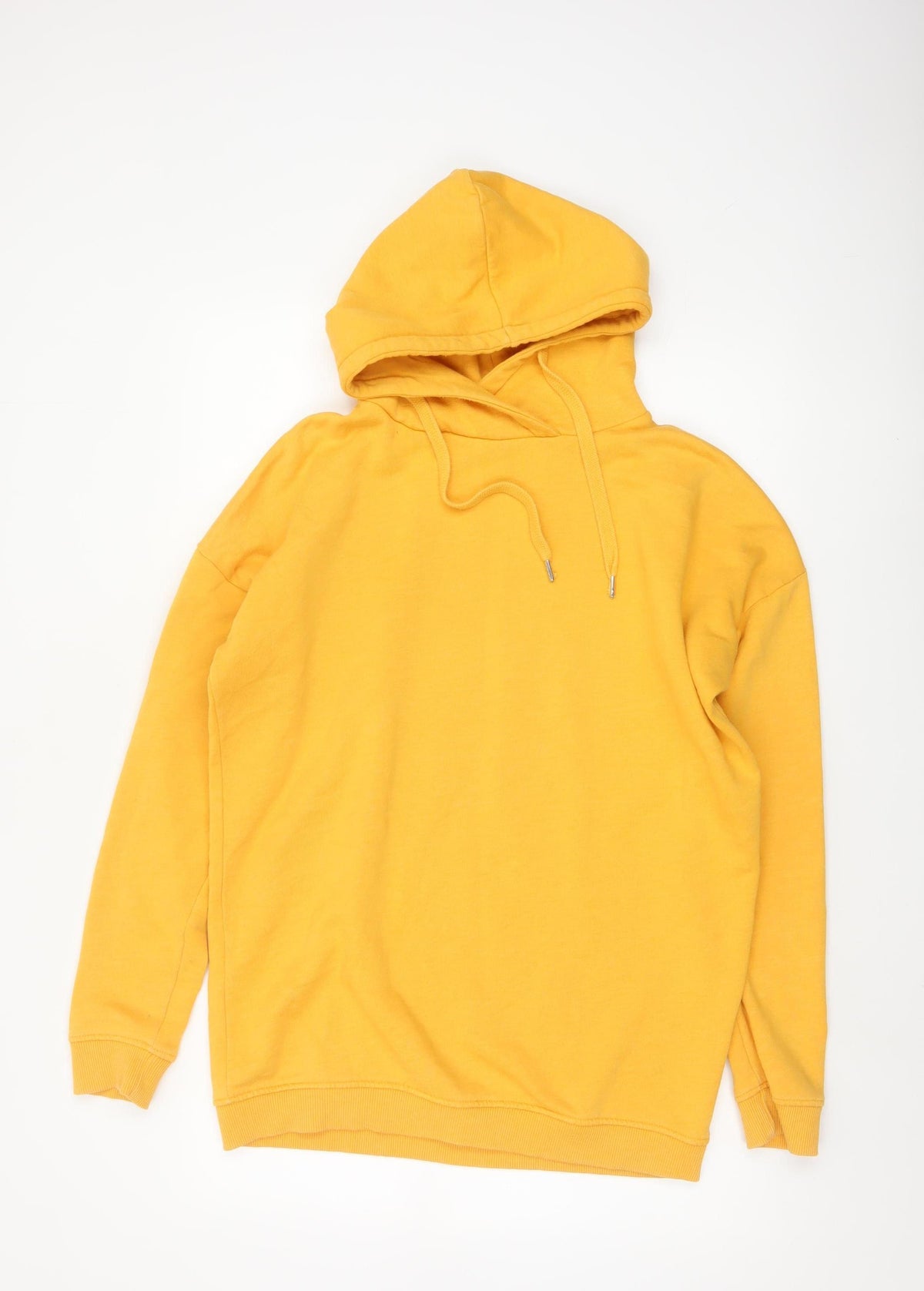 Very Women's Yellow Size 10 Pullover Hoodie Drawstring Fleece