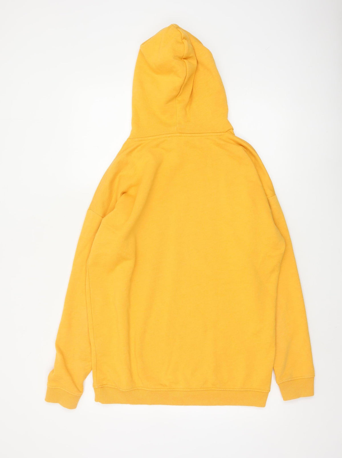 Very Women's Yellow Size 10 Pullover Hoodie Drawstring Fleece