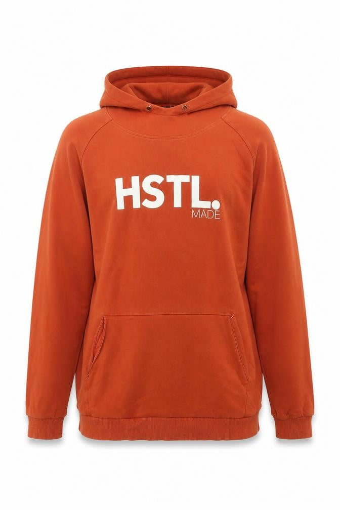 HSTL. MADE Men’s Orange L Graphic Print Pullover Hoodie
