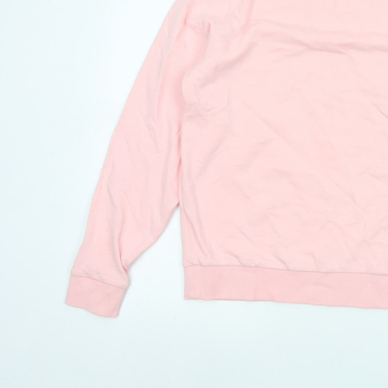 Marks and Spencer Women’s Pink Size 12 Crew Neck Pullover Sweatshirt