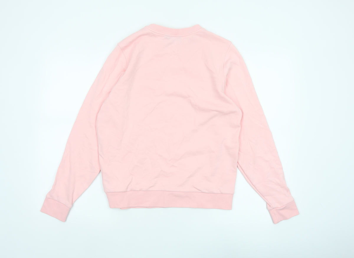 Marks and Spencer Women’s Pink Size 12 Crew Neck Pullover Sweatshirt