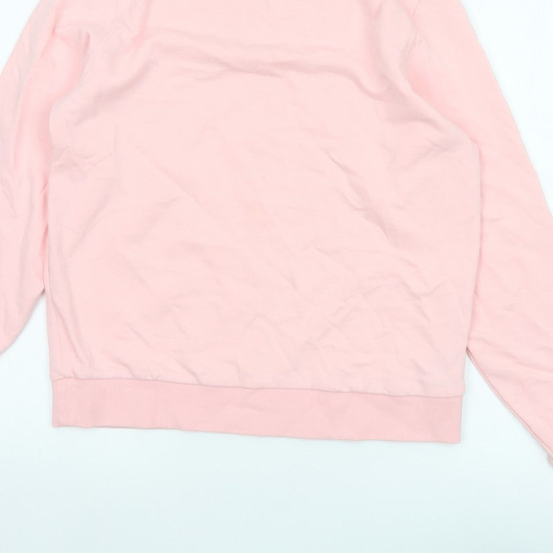 Marks and Spencer Women’s Pink Size 12 Crew Neck Pullover Sweatshirt