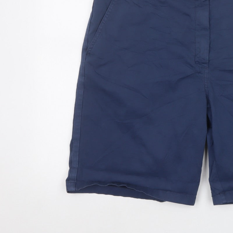 Marks and Spencer Women’s Blue Size 18 Chino Bermuda Shorts