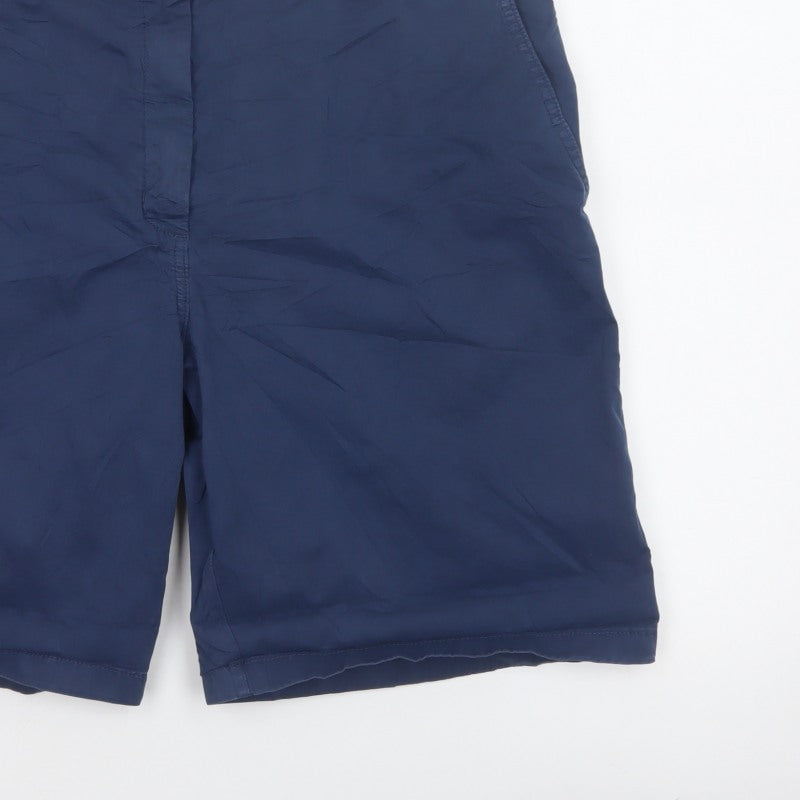 Marks and Spencer Women’s Blue Size 18 Chino Bermuda Shorts