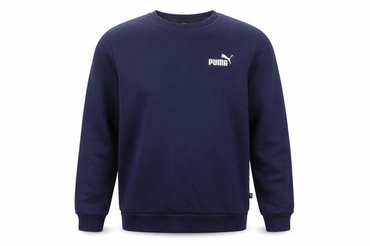 Puma Men’s Blue M Crew Neck Pullover Logo Sweatshirt
