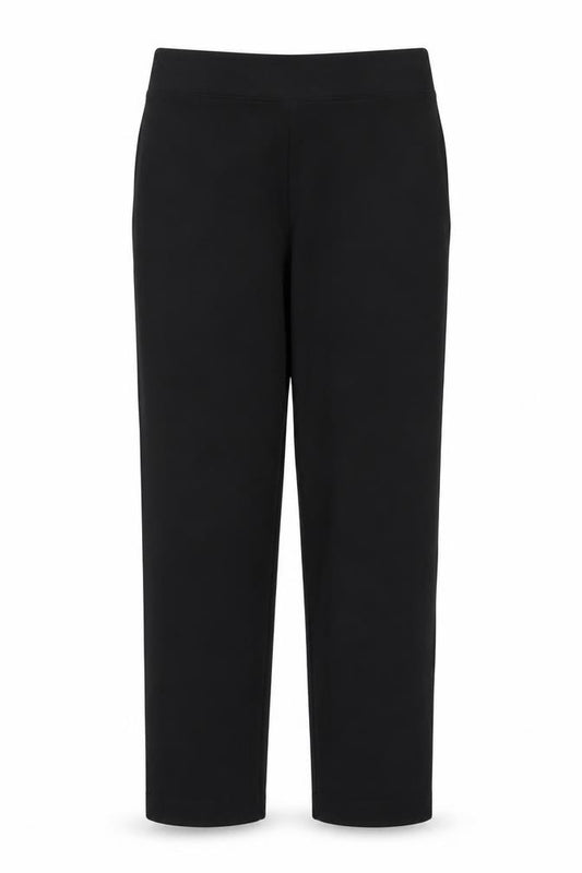 M&S Women Black Size 14 Regular High Rise Stretch Dress Trousers