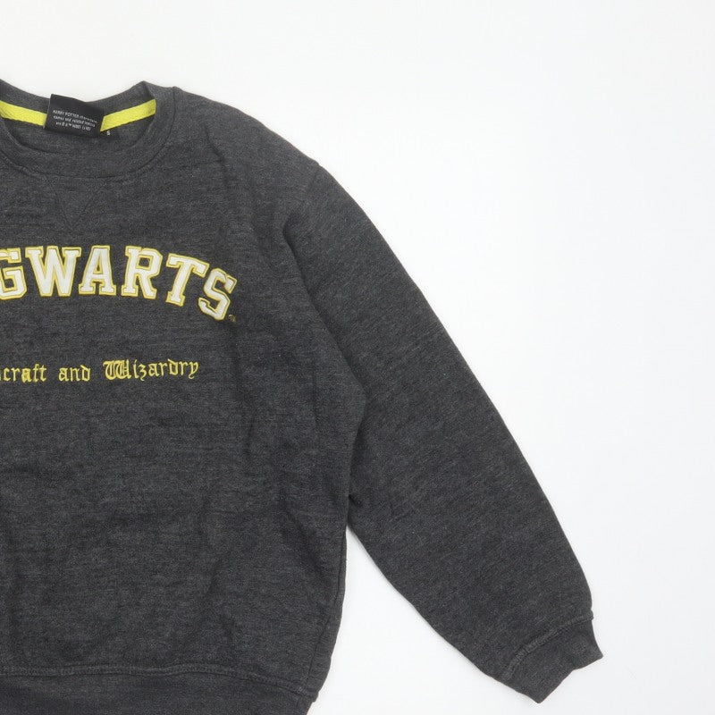 Harry Potter Women’s Grey S Pullover Hogwarts Sweatshirt