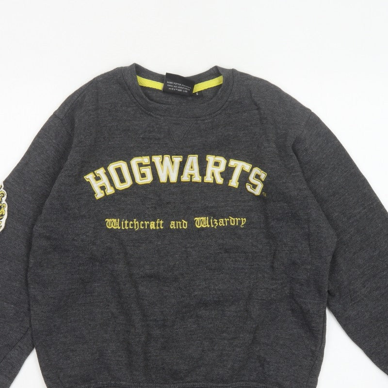 Harry Potter Women’s Grey S Pullover Hogwarts Sweatshirt
