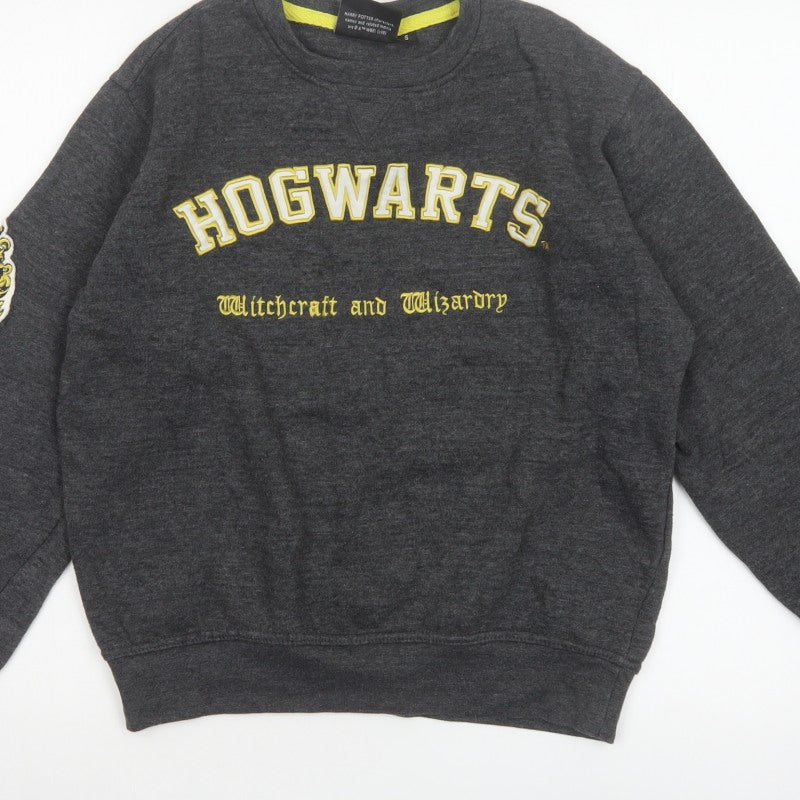 Harry Potter Women’s Grey S Pullover Hogwarts Sweatshirt