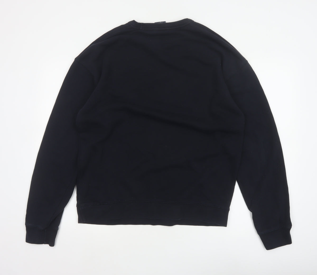 Outfitters Men's Black XL Pullover Crew Neck Graphic Print Sweatshirt