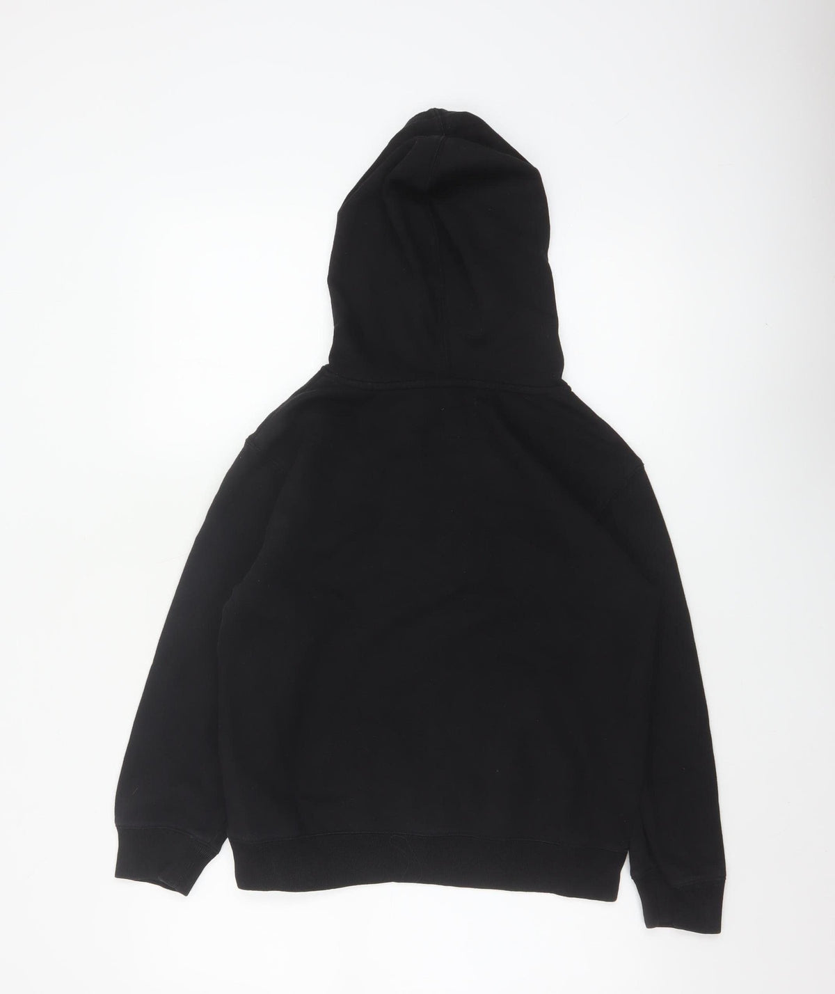 GAP Kids Boys Black Logo Pullover Hoodie 10-11 Years