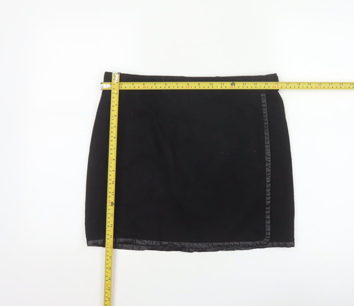 Gap Women’s Black UK 6 Short Wrap Mini Skirt