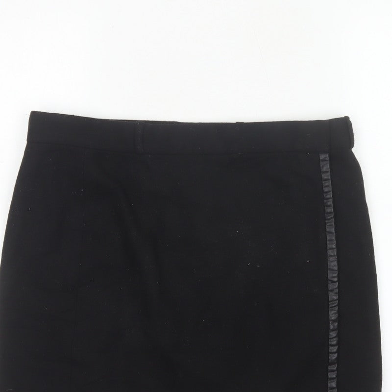 Gap Women’s Black UK 6 Short Wrap Mini Skirt