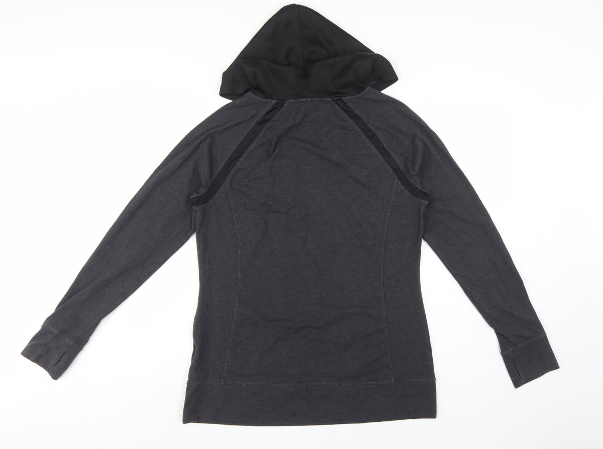 Athletic Works Women's Grey L Pullover Hoodie Raglan Activewear