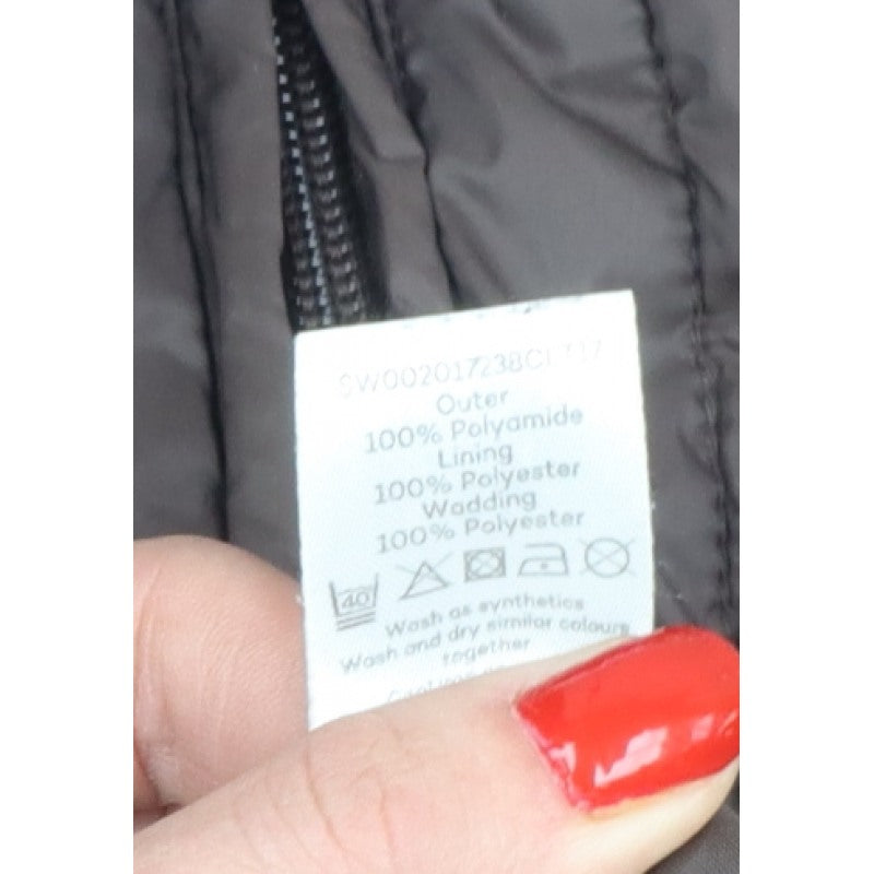 Bonmarche Women’s Brown Size 24 Long Quilted Puffer Coat