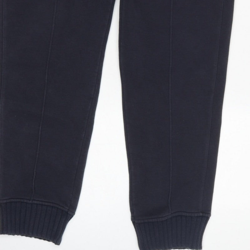 Armani Jeans Men’s Blue XL Logo Drawstring Cuffed Jogger Trousers