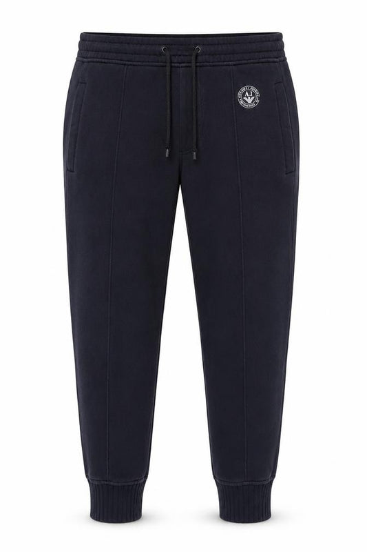 Armani Jeans Men’s Blue XL Logo Drawstring Cuffed Jogger Trousers