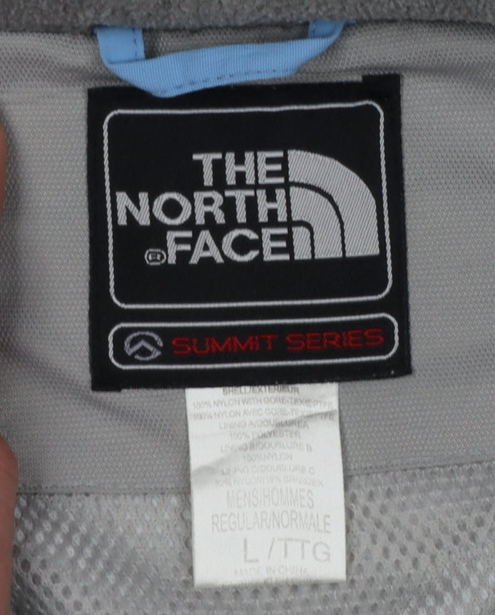 The North Face Men’s Blue Grey L Summit Series HyVent Ski Jacket